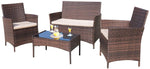 Homall 4 Pieces Outdoor Patio Furniture Set